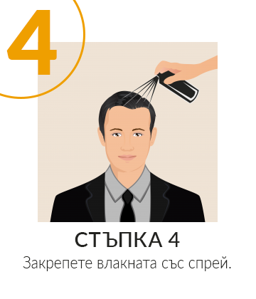 QAZAMI прикрива оредяваща коса